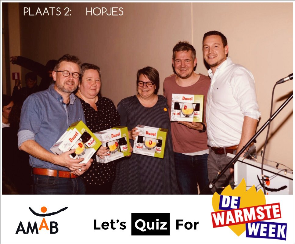 Quiz AMAB Warmste Week 2019