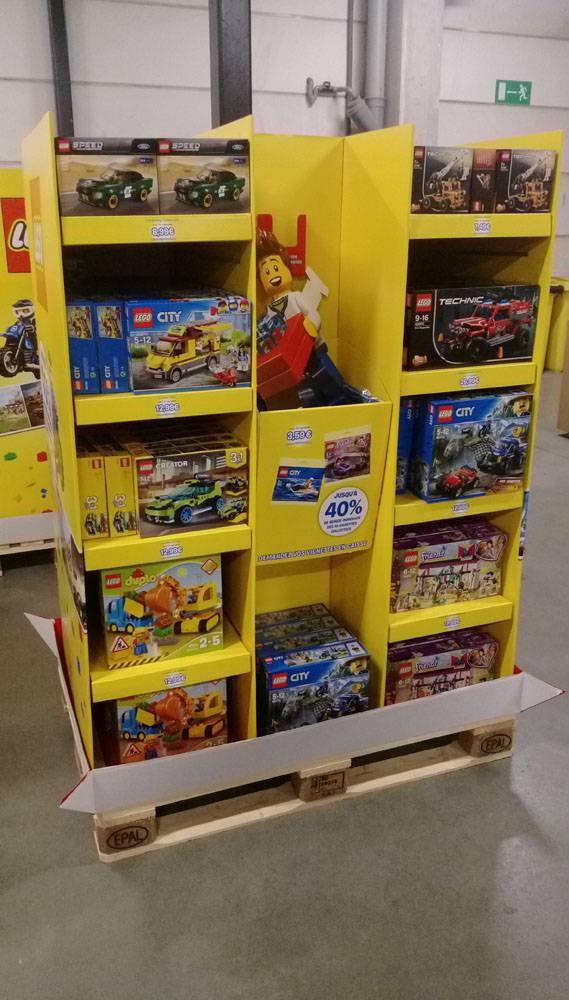 Display actie Lego