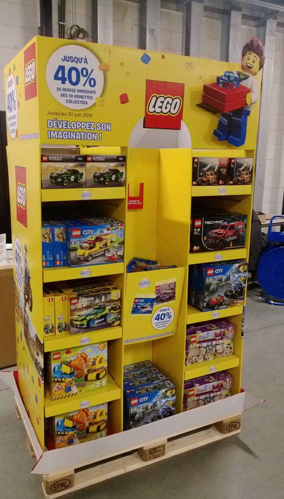 Display actie Lego