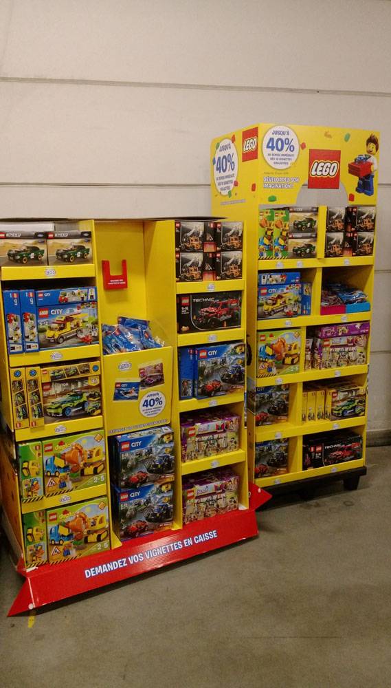 Display actie Lego