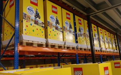 présentoirs Lego